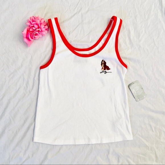 NWT Disney’s Lady and the Tramp Tank Top - Picture 1 of 5